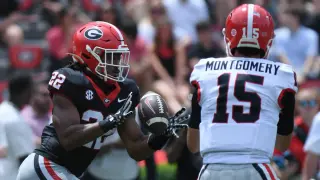 Georgia RB Dowdell sidelined by ATV crash, return timeline unclear