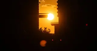 Austinhenge Returns: Downtown Sunset Aligns with the Grid