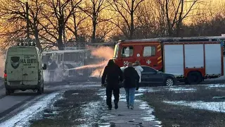 Ukraine decries Russian 'drone hunt' of civilian in Kherson market