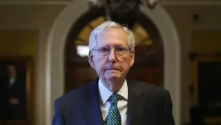 McConnell’s Return Remains Unclear as Senate Plans Monday Session