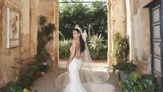 Dua Lipa Stuns in Feathered Chanel Gown for Sicily Wedding