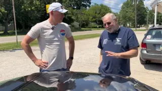 Grandfather’s Tears as Late Wife’s 1990 Corvette Emerges Refreshed After 25-Year Sleep