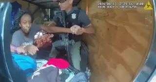 Body-camera footage captures tense rescue of two missing children in Atlanta