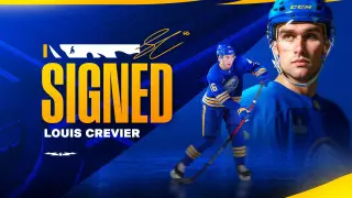 Buffalo Sabres Lock Up Versatile Defenseman Louis Crevier in Four-Year Deal