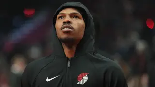 Portland's Two-Way Trio Stays Home as Blazers Kickoff Playoffs