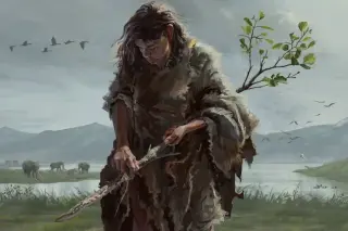 Ancient 430,000-Year-Old Wooden Digging Stick Found in Greece Rewrites Prehistoric Tool History