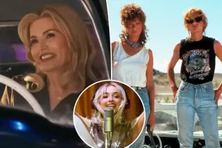 Geena Davis Joins Sabrina Carpenter for Thelma & Louise Moment at Coachella