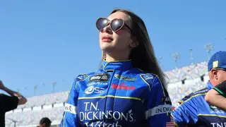 Natalie Decker Teases Fans in Firesuit as Jedora Jewelry Sponsorship Goes Red-hot