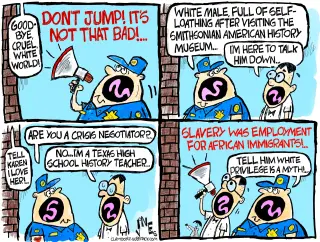History Under Pressure: A Cartoon Defends the Smithsonian From Erasure