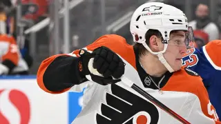 Barkey leaves early as Flyers fall 5-2 to Capitals in preseason opener