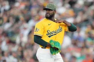 Severino Exits Start With Arm Soreness, A’s Rotation in Jeopardy