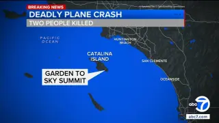 Two Die in Catalina Island Small-Plane Crash as Investigators Move In