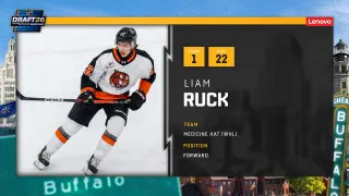 Penguins Grab Rising WHL Forward Liam Ruck at No. 22