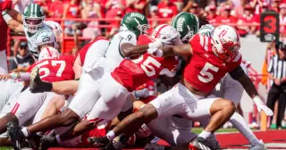 Colandrea, Rule Spark Nebraska to 49-21 Season-Opening Victory Over Ohio