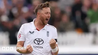 Robinson's electric comeback lights up England at Lord's