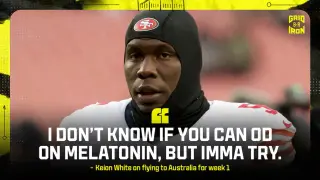 Keion White's Sleep Strategy for the 49ers' Australia Opener