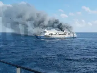 Indonesian ferry blaze off Madura leaves five dead, 41 missing