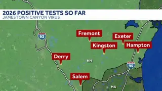 New Hampshire towns report Jamestown Canyon Virus in mosquitoes