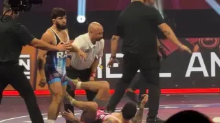 Tsarukyan Claims RAF Title, Post-Fight Brawl Erupts After Danis Loss