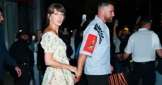 Taylor Swift Dials Up Spring Romance in a $348 Doen Floral Midi