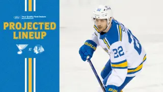 Blues Bring Suter Back for Chicago Clash