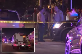 Maywood triple tragedy: couple and child found shot inside burning home