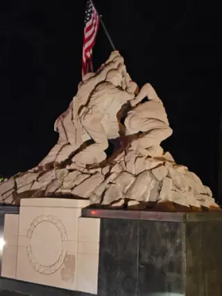 Suspect Held Without Bond After Decapitating Figure on Quantico Iwo Jima Monument