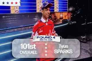 Capitals leap 11 spots to draft Idaho-born forward Tyus Sparks