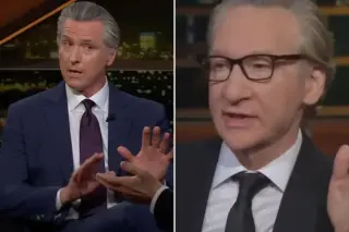 Maher Grills Newsom on Rail Debacle and California’s Cost Crisis