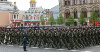 Putin hints Ukraine conflict nearing end during pared-down Victory Day parade