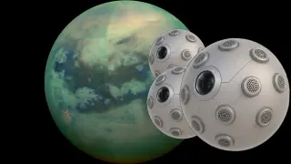 NASA funds ion-powered aerobots to probe Titan's cave network