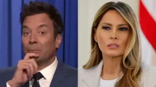 Fallon Drops One Jibe on Amazon’s Melania Docuseries