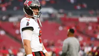 Panthers add Kyle Trask to QB room, waive two players