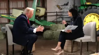 Rainy Meet the Press Moment: Trump Walks Out Over 2020 Election Claims