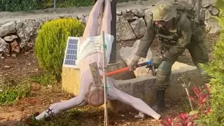 IDF disciplines two soldiers after destroying Jesus statue in southern Lebanon