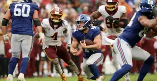 Giants Shift Starting RB Role to Najee Harris After Skattebo Fumble Crisis