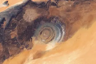 The Sahara's Eye Unveiled: A Landsat View of the Richat Structure