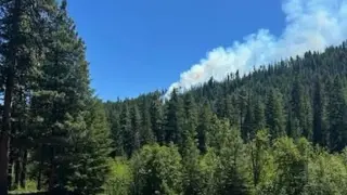 Fighter jet crash near Rimrock Lake sparks regional wildfire response