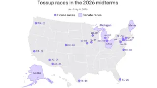 100 Days Out, Insiders Map a Mixed Midterm Battlefield