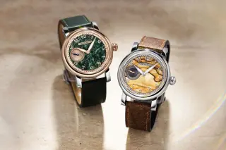 Chronoswiss Unveils Stone-Dial Small Second Collection: Jasper and Serpentine