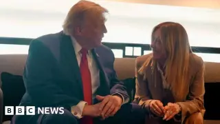 Meloni tells Trump to mind his own popularity as feud over photo escalates