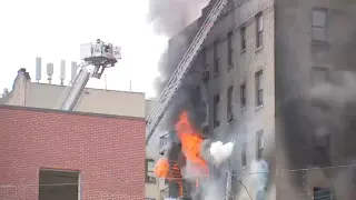 Bronx apartment fire after explosion leaves 1 dead, 14 injured