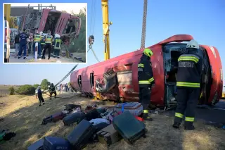 Polish tourist bus crash in Hungary leaves 12 dead, at least 10 injured