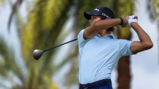Phone distraction costs Charlie Woods a shot at U.S. Junior Amateur match play