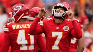 Butker's 69-yard boot fuels debate over NFL ball changes and scoring era