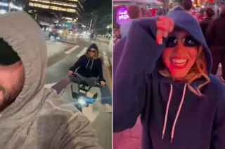 Midnight Citi Bike Spin: Sydney Sweeney and Scooter Braun Take a Secret Times Square Ride
