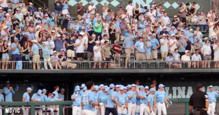 Record crowd fuels UNC over No. 2 Georgia Tech in Boshamer series