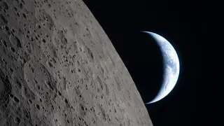 Artemis II's Earthset moment: Earth slips behind the Moon in a poignant space photo
