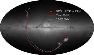 Undergrad Team Finds Pristine Ancient Star Migrating from the Large Magellanic Cloud