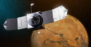 NASA Bids Farewell to Mars' Atmosphere Explorer MAVEN